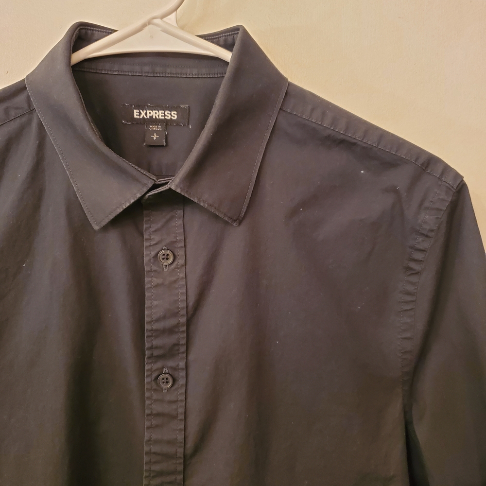 Express Men's Black Shirt